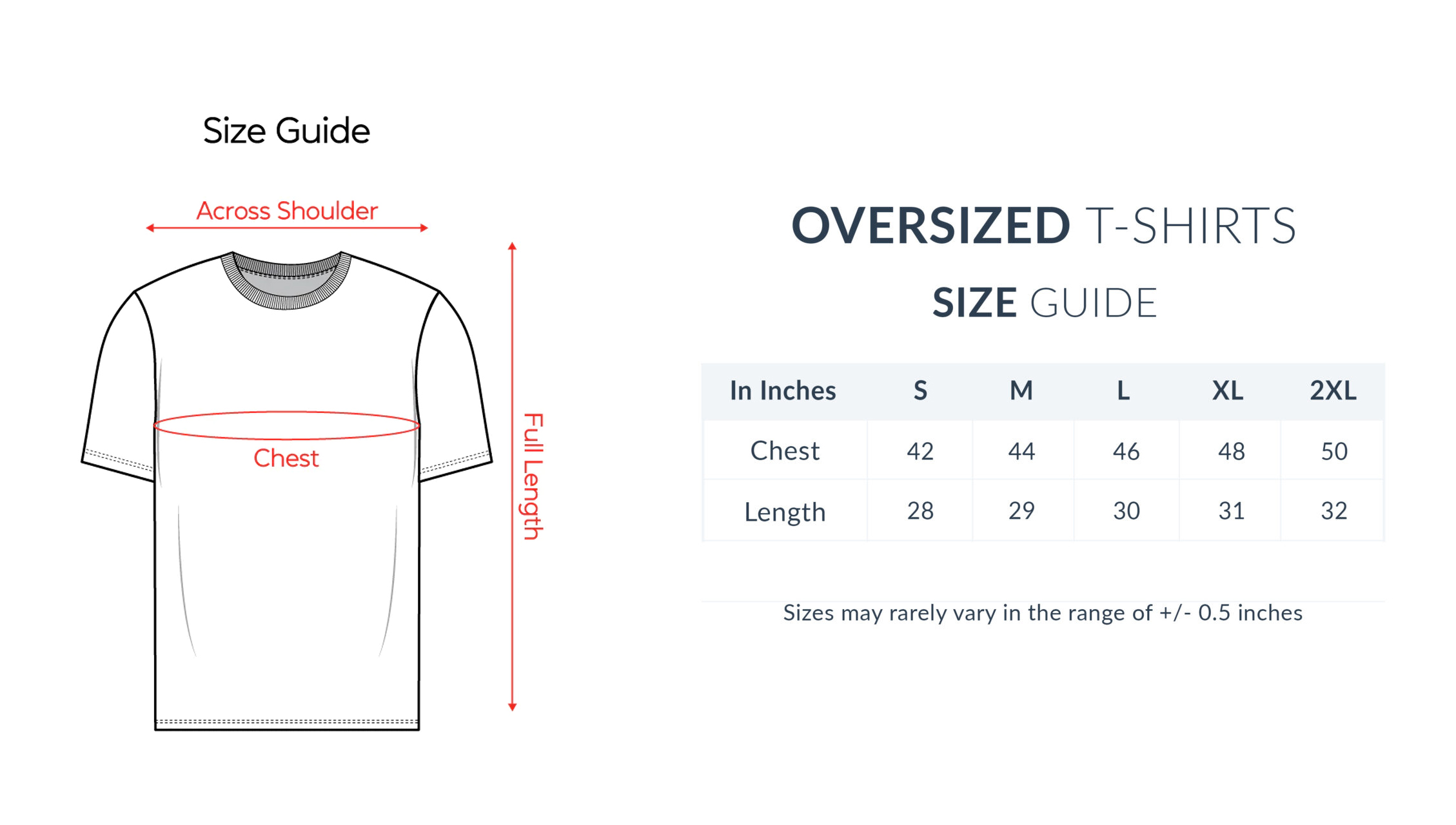Over Sized T-Shirts - getprintx
