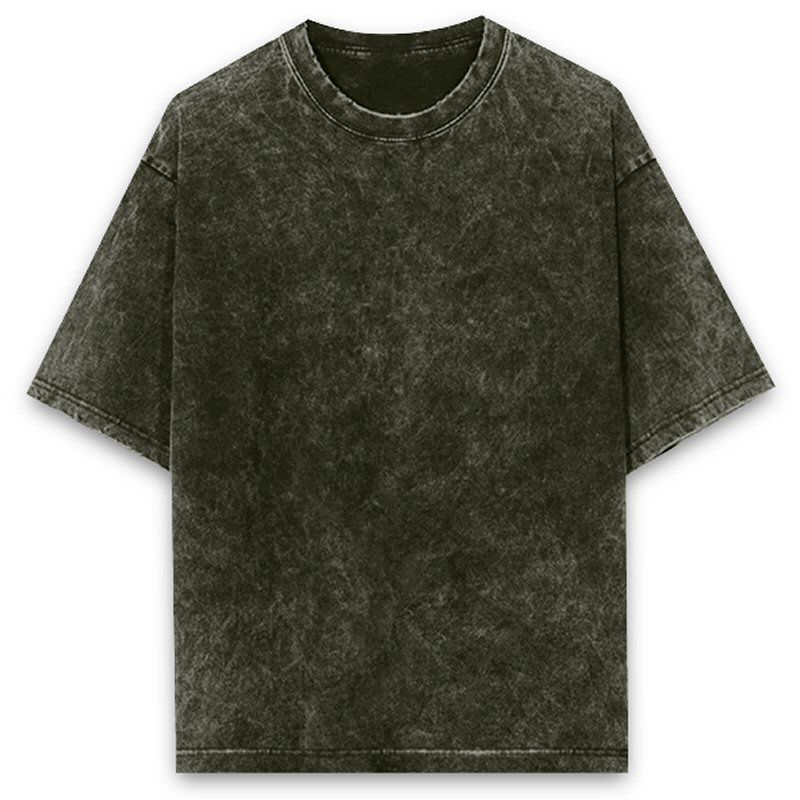 Acid Washed Oversized Tee (220 GSM)