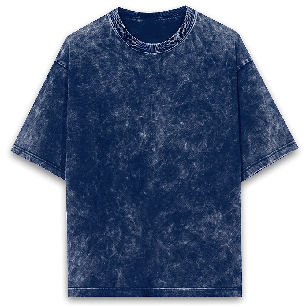 Acid Washed Oversized Tee (220 GSM)