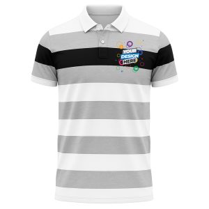 Mens Polo T-shirt Striped
