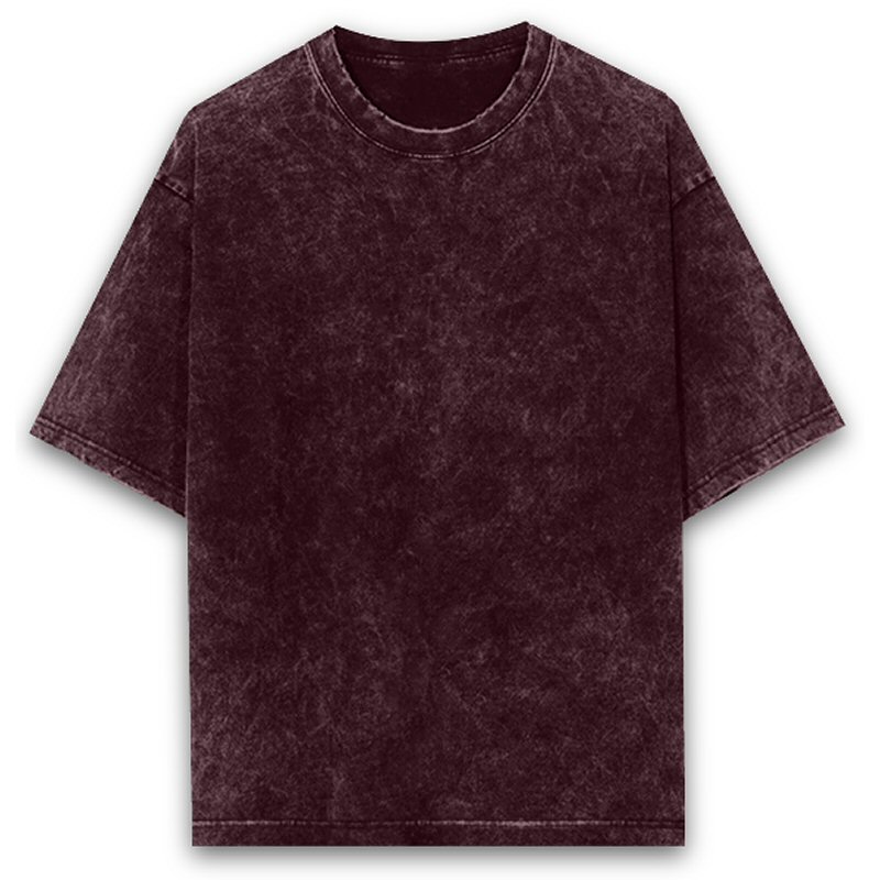 Acid Washed Oversized Tee (220 GSM)