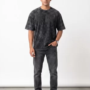 Unisex Acid Washed Oversized T-Shirt