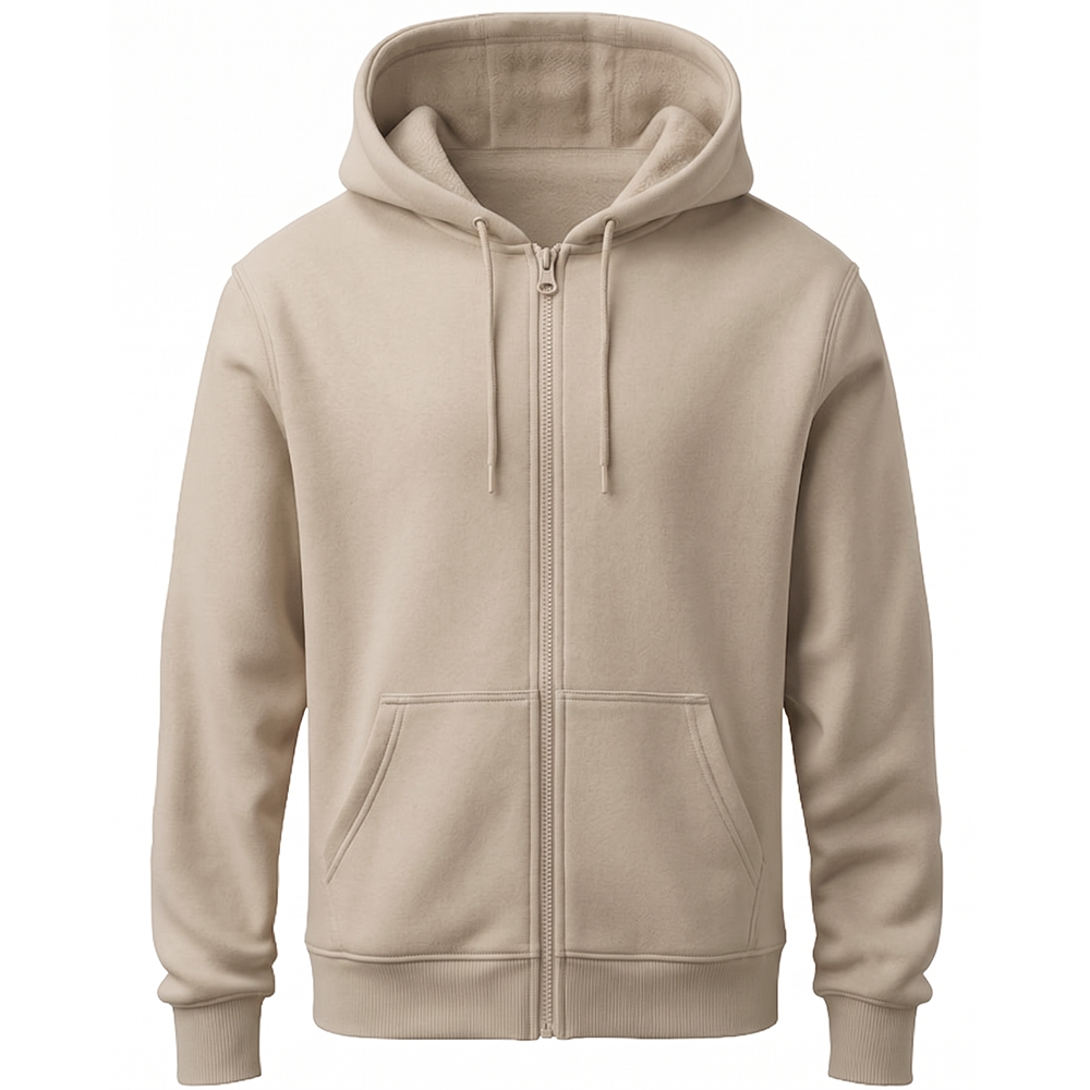 Unisex Zipper Hoodie