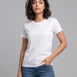 Women’s Round Neck Half Sleeves T-Shirt
