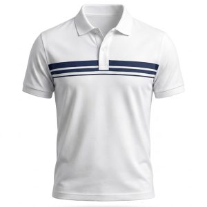 Mens Striped Polo T-shirt - ST04