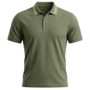 Mens Striped Polo T-shirt - ST14OG