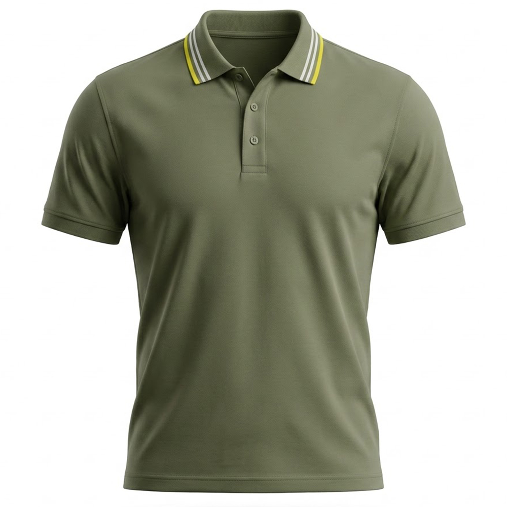 Mens Striped Polo T-shirt – ST14OG