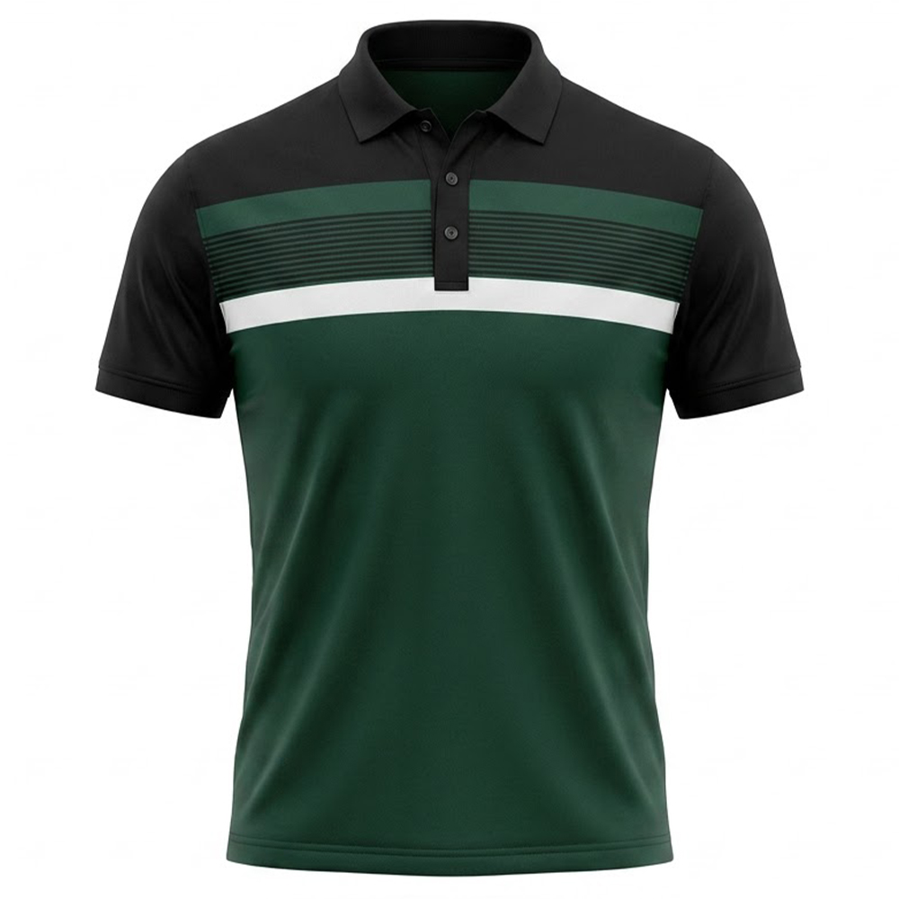 Mens Striped Polo T-shirt – ST11
